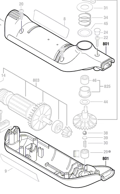 Carter réf. 2 605 190 923 BOSCH